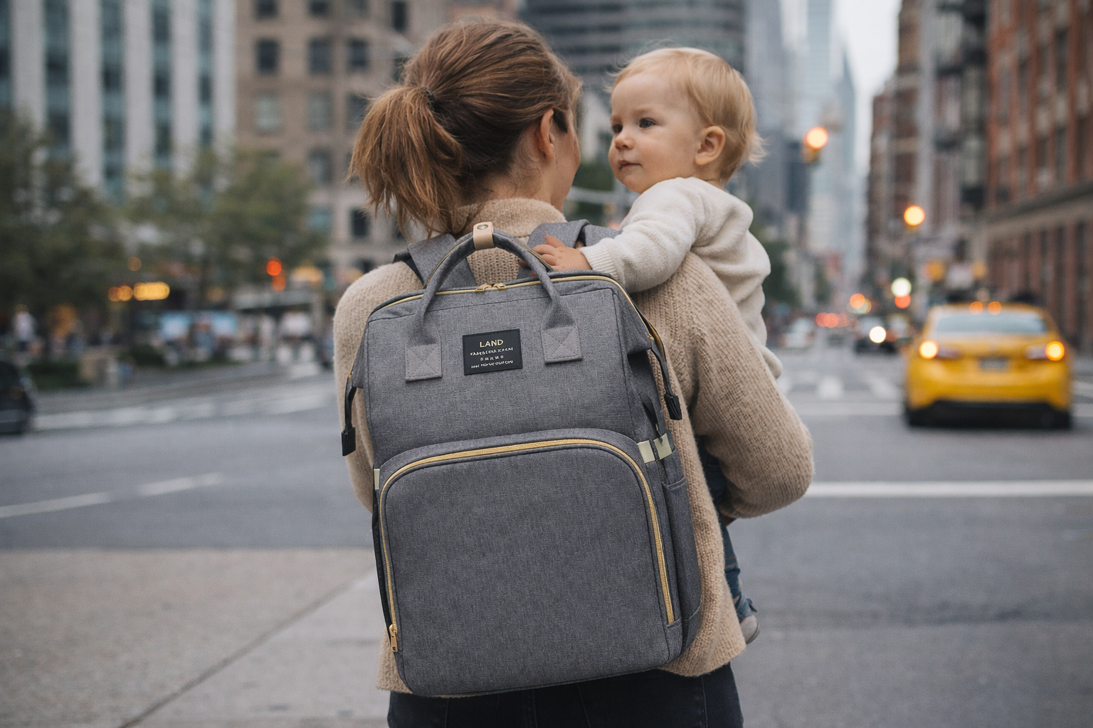 Mochila, Pañalera y Cuna M&B, 3 en 1 -  Todo lo que buscas en un Solo Lugar. ¡ULTIMAS UNIDADES POR ALTA DEMANDA!