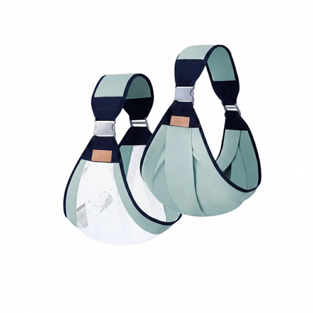 Portabebés Ergonómico – Manos Libres, Mamá Tranquila y Bebé Feliz