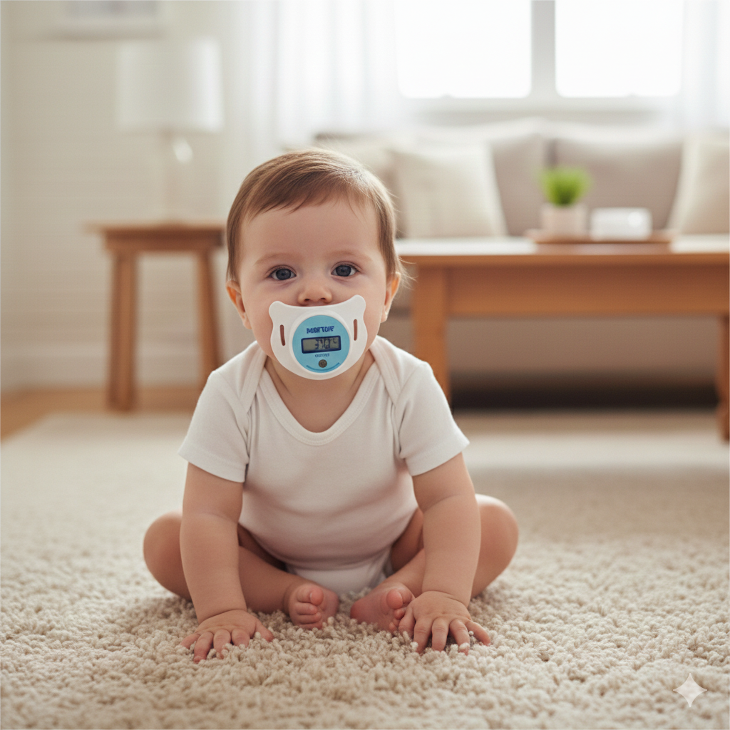 Chupete Termómetro Digital Infantil – Fiebre Bajo Control