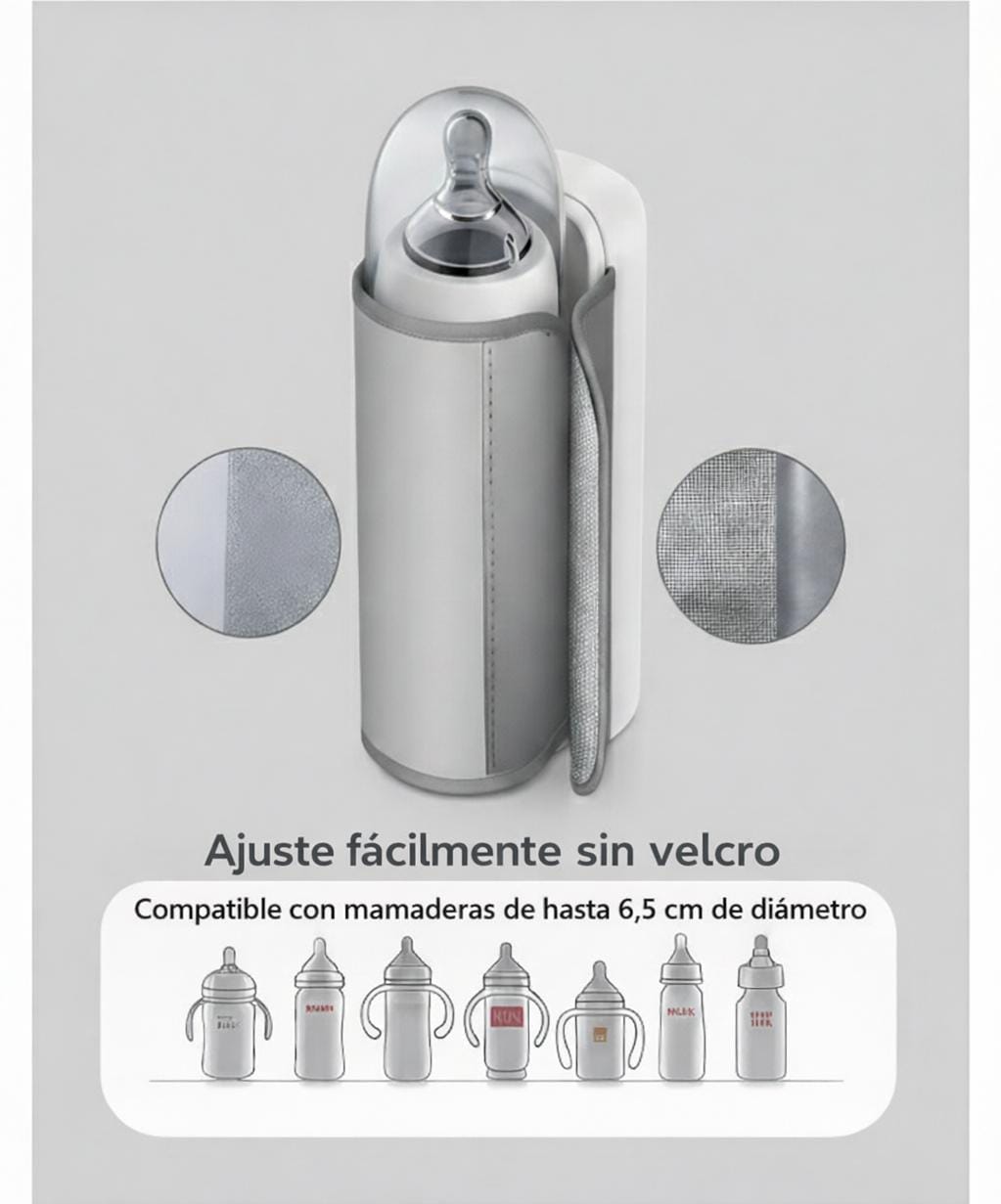 Calentador de Mamaderas Portátil M&B – Calienta el biberón de tu bebé en minutos, donde estés ¡ULTIMAS UNIDADES POR ALTA DEMANDA! ¡Envío Gratis!