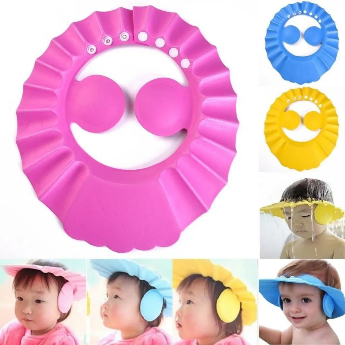 Gorro de Ducha Infantil – Baño Sin Lágrimas