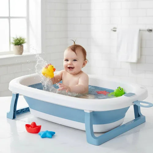 Bañera Plegable – Baño Seguro en Cualquier Espacio