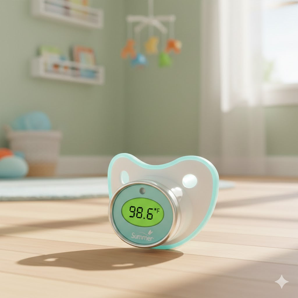 Chupete Termómetro Digital Infantil – Fiebre Bajo Control