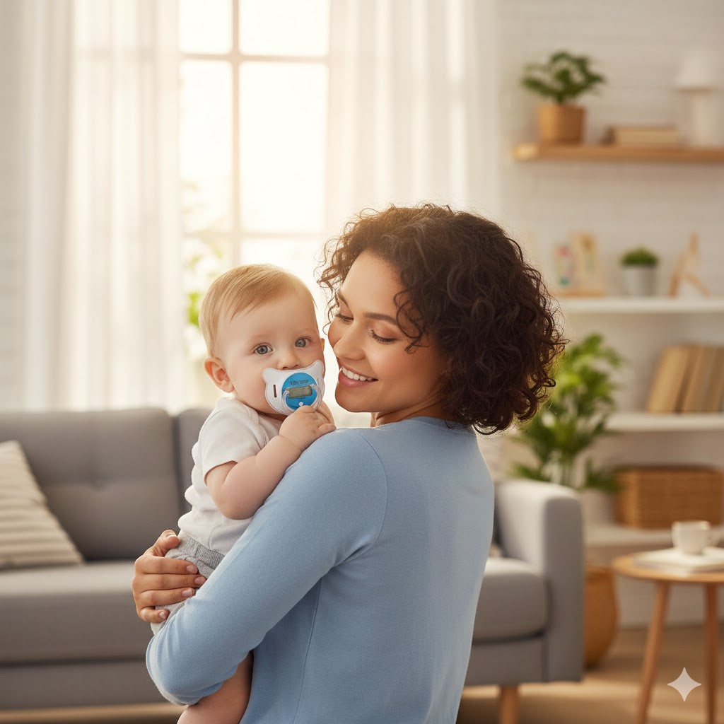Chupete Termómetro Digital Infantil – Fiebre Bajo Control